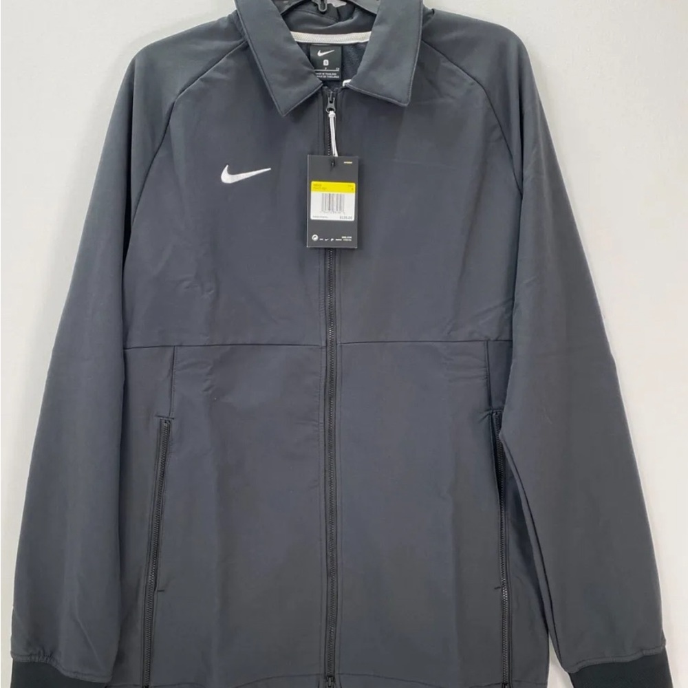NEW Nike Black Therma Fit Down Puffer Parka Long Coat DH4081-010 Size Small